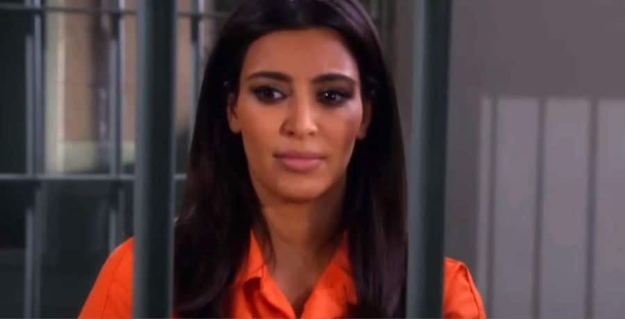 Kim Kardashian behind bars in Drop Dead Diva