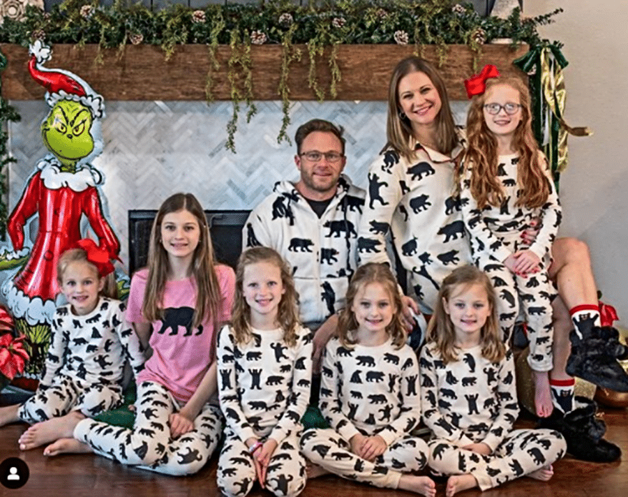 OutDaughtered Family Christmas 2023 - Danielle Busby Instagram