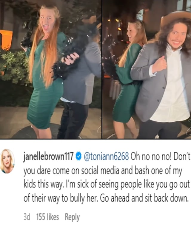 Sister Wives Janelle Mykelti Tony Instagram