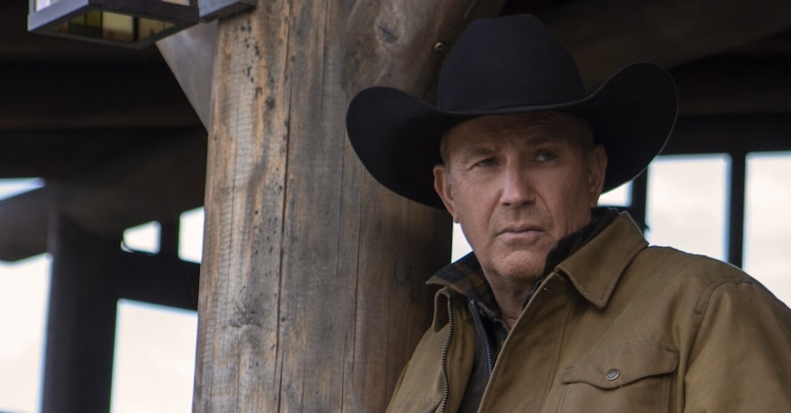 Yellowstone Photo Credit: Emerson Miller for Paramount Network Pictured (L-R): Kevin Costner as John Dutton
