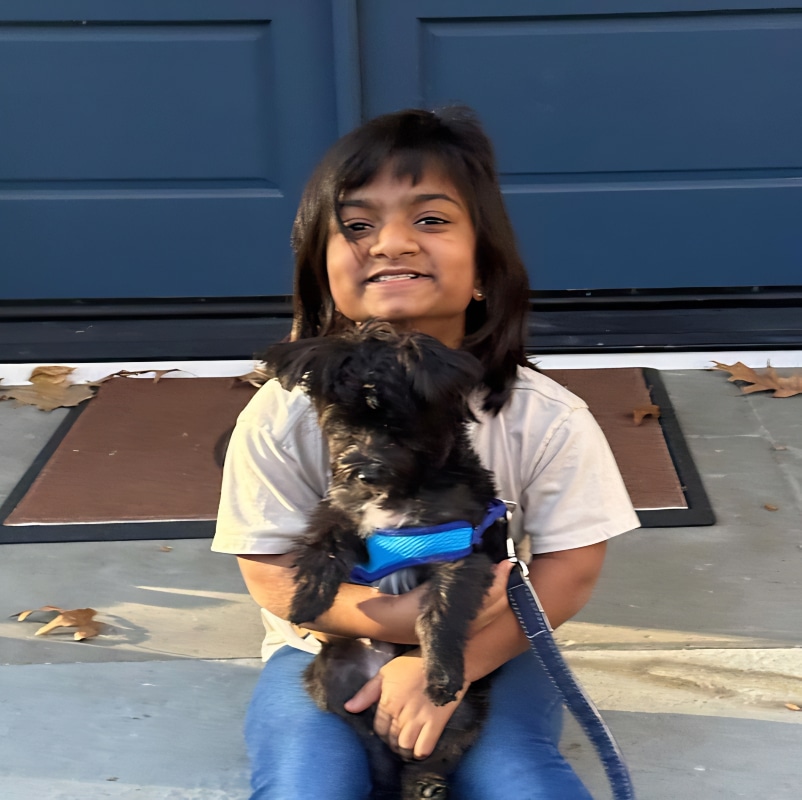 Zoey Klein With Her Pup - Jen Arnold Instagram