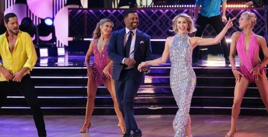 Alfonso Ribeiro, Julianne Hough, and other Dancing With The Stars Season 32 cast members from Instagram