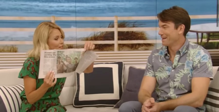 Kelly Ripa and Jerry O'Connell from The View, ABC, Sourced from YouTube