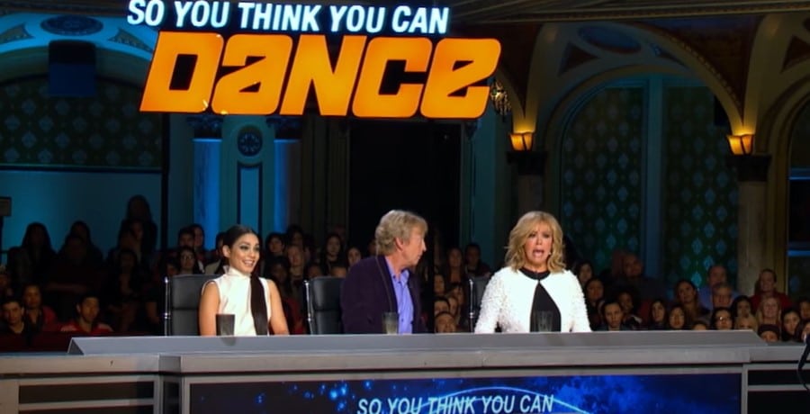 So You Think You Can Dance judges Vannessa Ann Hudgens, Nigel Lythgoe, and Mary Murphy, from the show's YouTube channel
