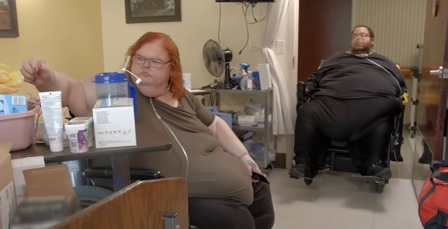 Tammy Slaton and Caleb Willingham from 1000-Lb Sisters sourced from YouTube