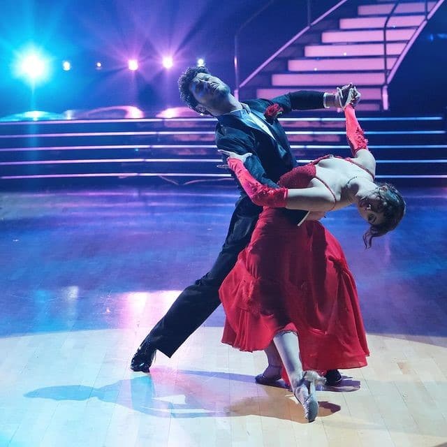 Val Chmerkovskiy and Xochitl Gomez from Dancing With The Stars, Instagram