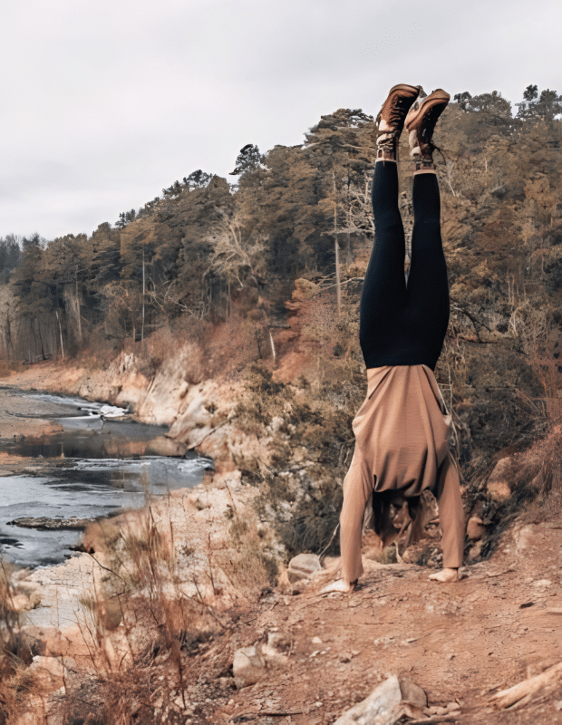 Any Place Is Good For A Handstand - dbusby Instagram