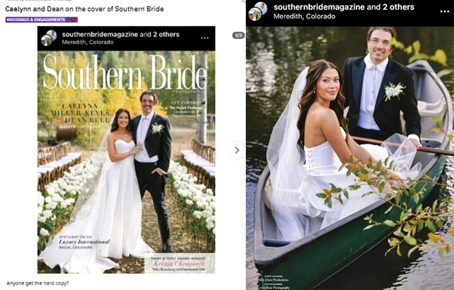 Bachelor in Paradise stars Dean Unglert Bell and Caelynn - Via Reddit
