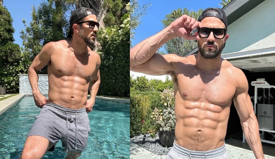 Bryan Abasolo Revealed Pool and Gym - Instagram