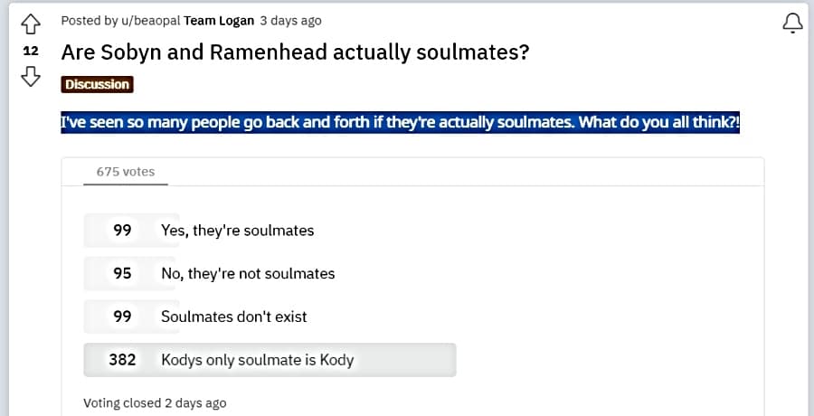 Sister Wives fans poll who Kody Brown's soulmate is. - Reddit
