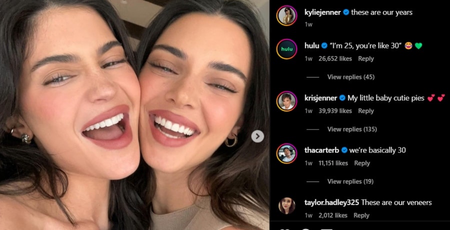 Kendall and Kylie Jenner enjoying being in their 20s - Instagram