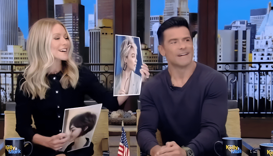 Live Kelly Shows Short Hair Photos - Live with Kelly and Mark - ABC