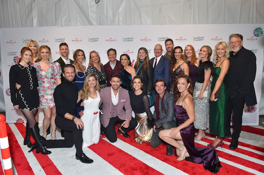 Hallmark Media Talent and Executives attend Hallmark Channel's 2023 Countdown to Christmas Holiday Celebration at The Grove on November 15, 2023, in Los Angeles.Credit: ©2023 Hallmark Media/Photographer: Jordan Strauss