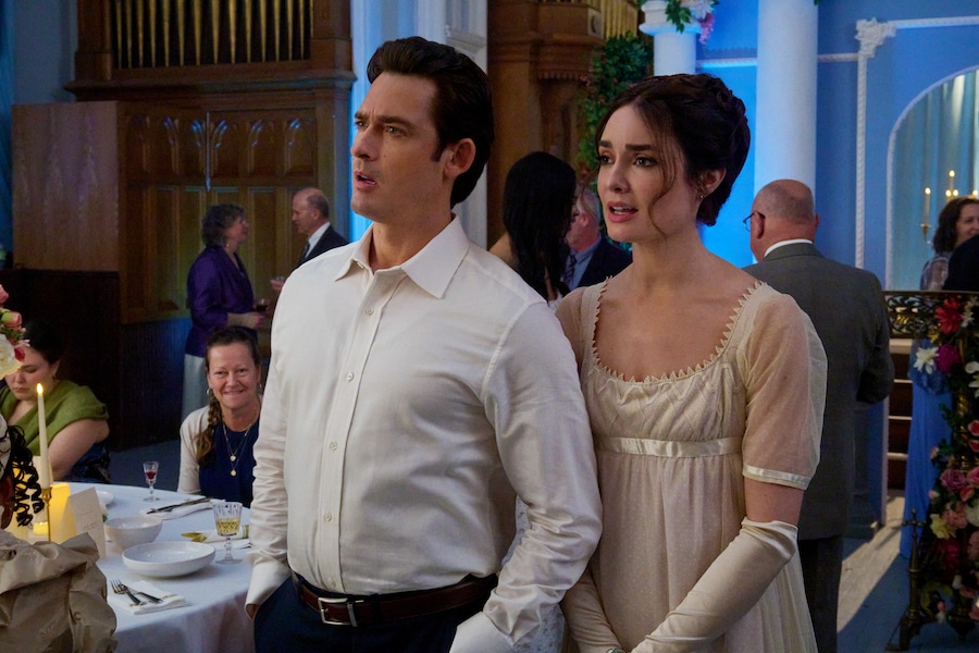 Photo: Will Kemp, Mallory Jansen Credit: ©2023 Hallmark Media/Photographer: Albert Camicioli