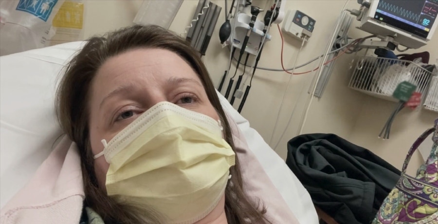 Robyn Brown in the emergency room with COVID-19. - Sister Wives