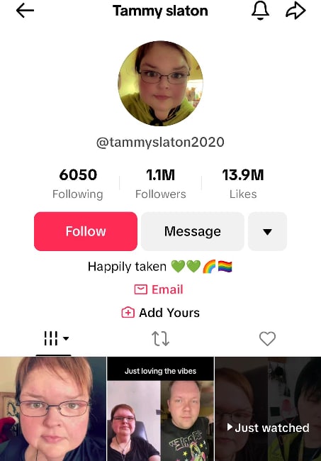 Tammy Slaton - TikTok Bio