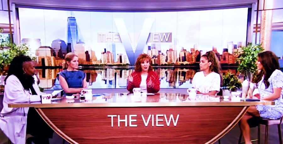 Joy Behar and co-hosts discussing TikTok influencer, Marc Sebastian. - The View