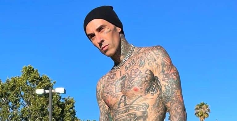 Travis Barker Adds Baby Rocky To His Massive Tattoo Collection