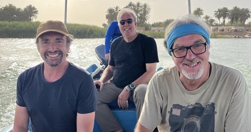 Richard Hammond, Jeremy Clarkson, James May The Grand Tour- Instagram