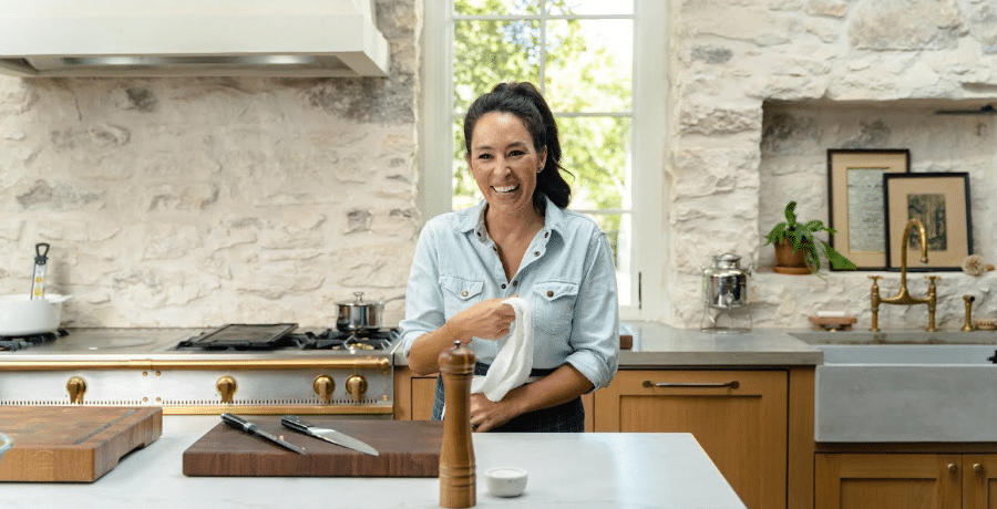Joanna Gaines in a trailer for 'Magnolia Table' | Courtesy of YouTube