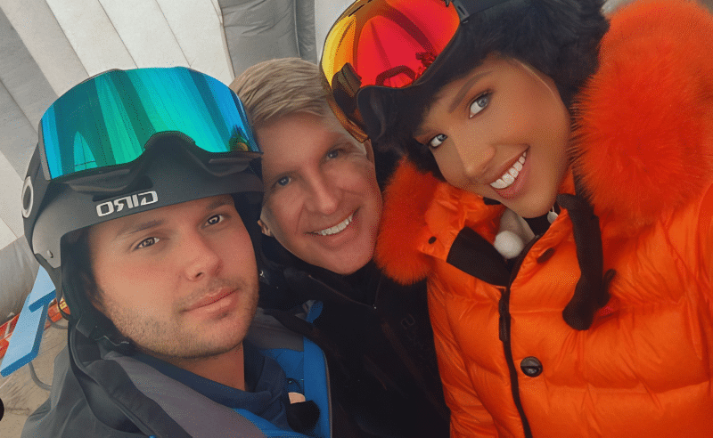 Chase, Savannah and Todd Chrisley in happier days - Instagram