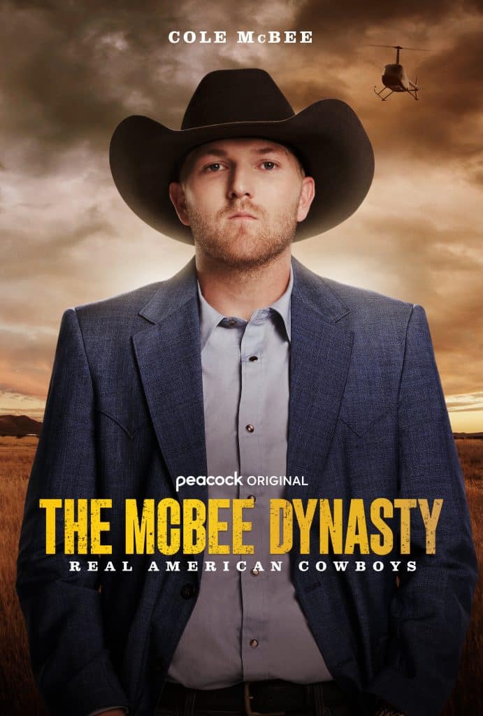 Cole McBee stars in 'The McBee Dynasty: Real American Cowboys' | Courtesy of Peacock