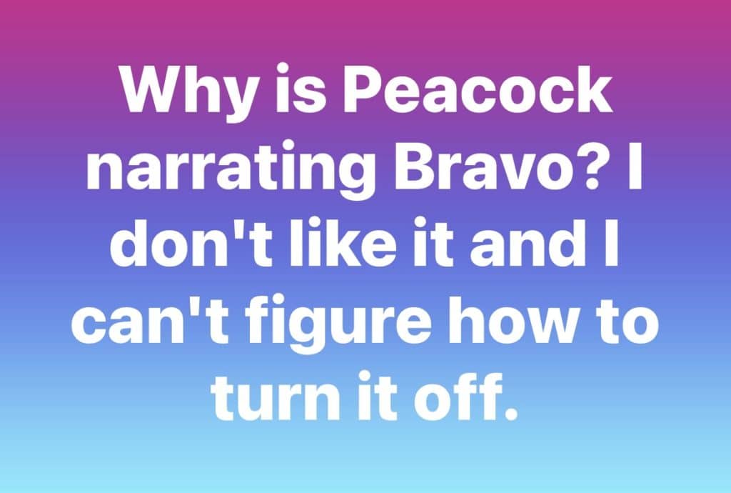 Peacock-Facebook Group