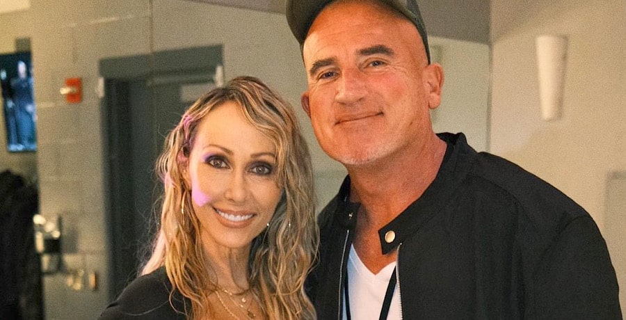 Tish Cyrus, Dominic Purcell-Instagram