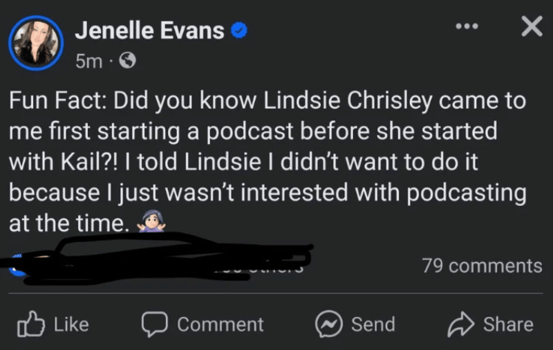 Jenelle Evan Claims Lindsie Chrisley Approached Her About a Podcast - Via reddit