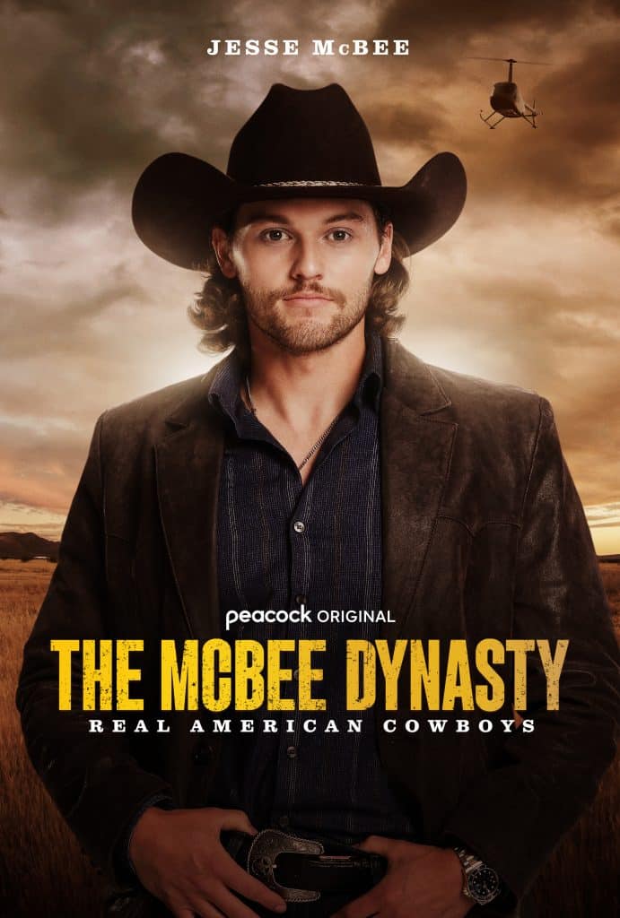 Jesse McBee stars in 'The McBee Dynasty: Real American Cowboys' | Courtesy of Peacock