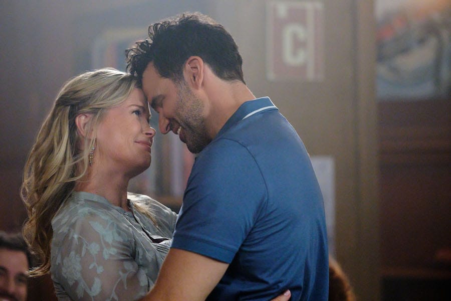 Photo: Alison Sweeney, Benjamin AyresCredit: ©2024 Hallmark Media/Photographer: Bettina Strauss