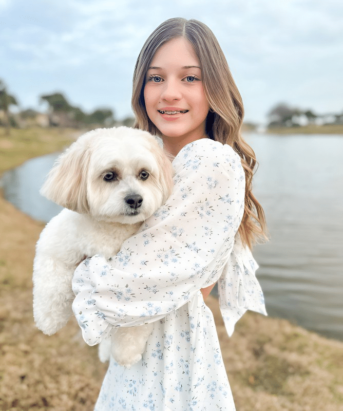 OutDaughtered Teen Blayke Busby With Gus - Danielle Busby Instagram