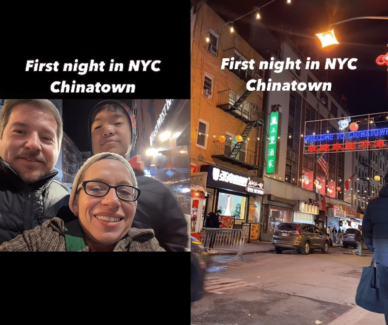 The Little Couple Star's First Night In Chinatown - Jen Arnold Instagram