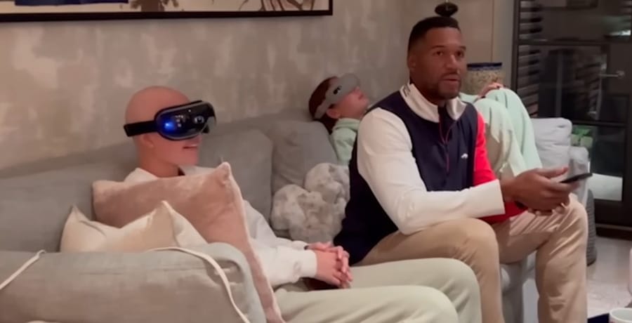 Michael Strahan and Isabella / YouTube