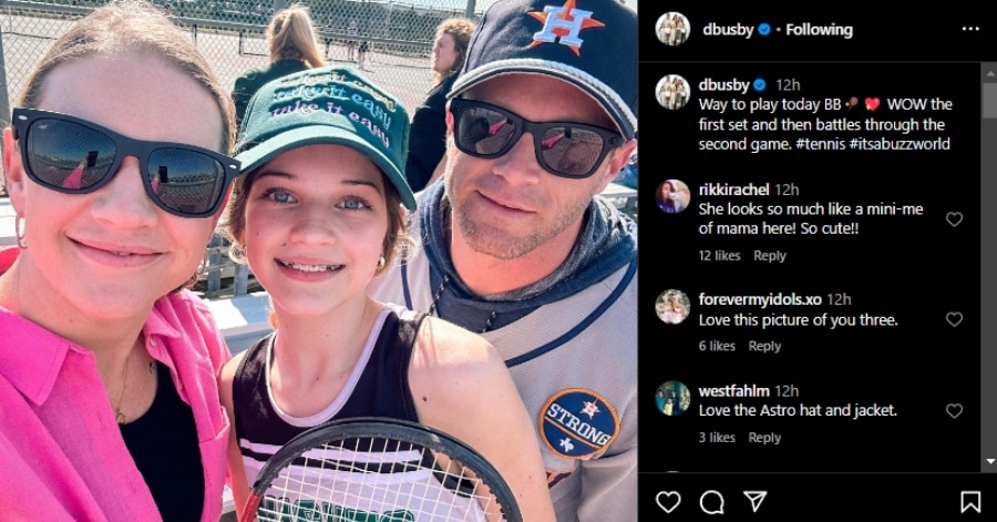 Adam, Blayke, and Danielle Busby - Instagram