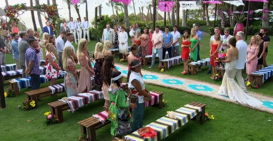 Bachelor in Paradise - ABC - Carly Waddell and Evan Bass Wedding
