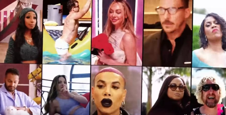 A collage of various reality stars