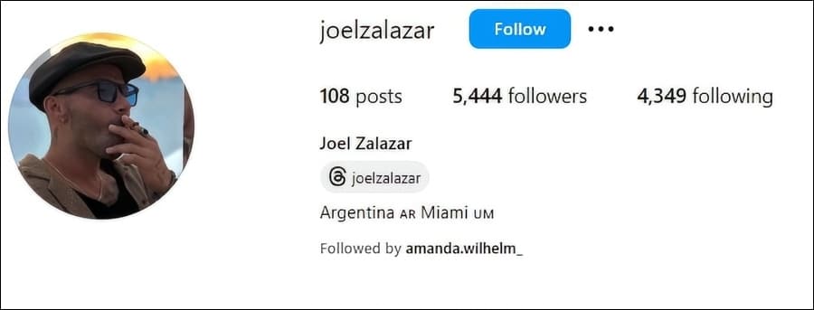 Joel Zalazar - Instagram