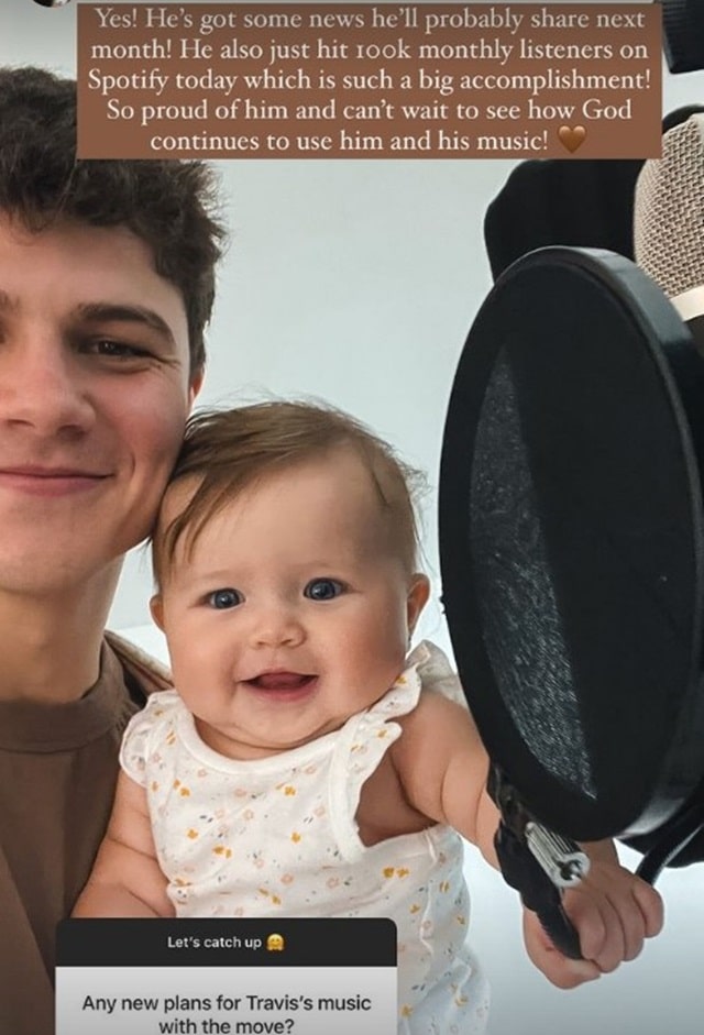 Travis Clark & Hailey Clark From Bringing Up Bates, Sourced From @kgbates2000 Instagram