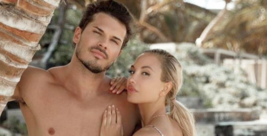 Gleb Savchenko and Elena Belle from Gleb's Instagram