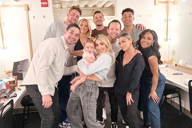 The DWTS 2024 tour cast from Emma Slater's Instagram