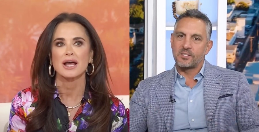 Kyle Richards and Mauricio Umansky from separate Today Show interviews, sourced from YouTube