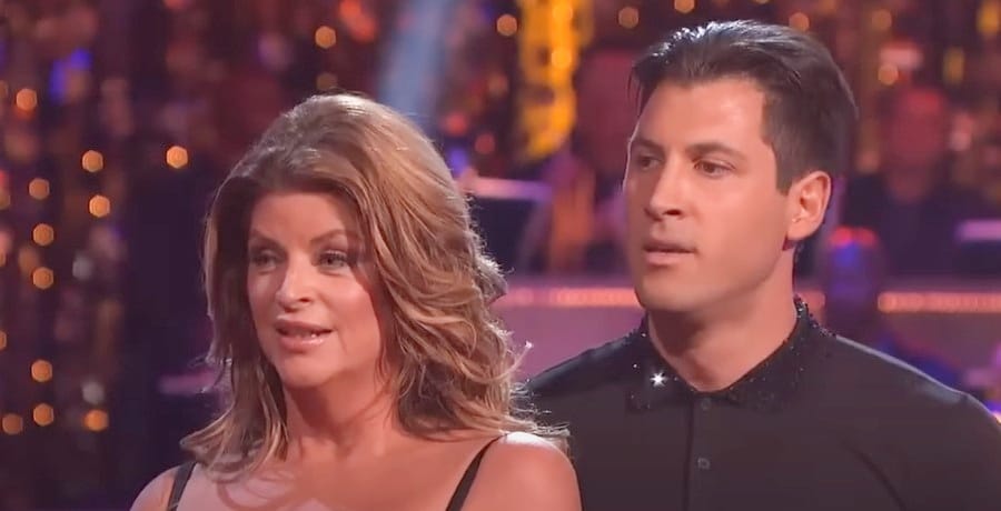 Kirstie Alley and Maks Chmerkovskiy from Dancing With The Stars, sourced from YouTube