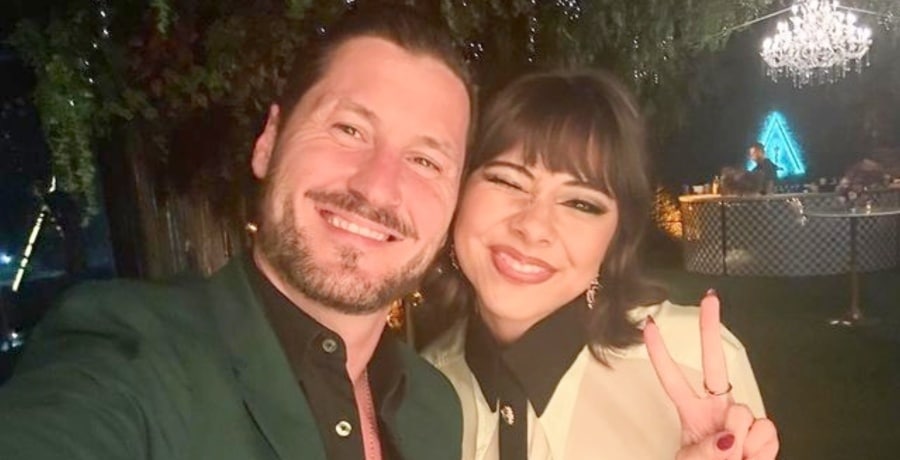 Val Chmerkovskiy and Xochitl Gomez from Instagram