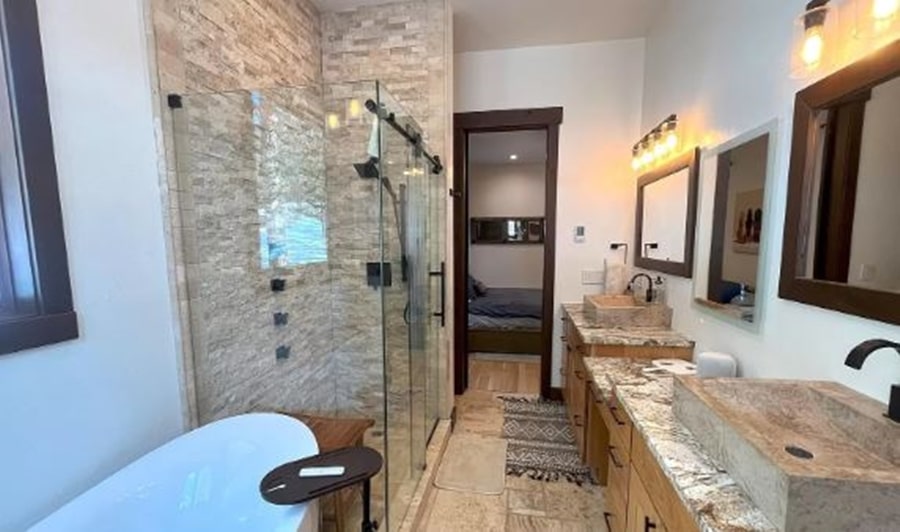 A bathroom for the Seeking Sister Wife family - Zillow