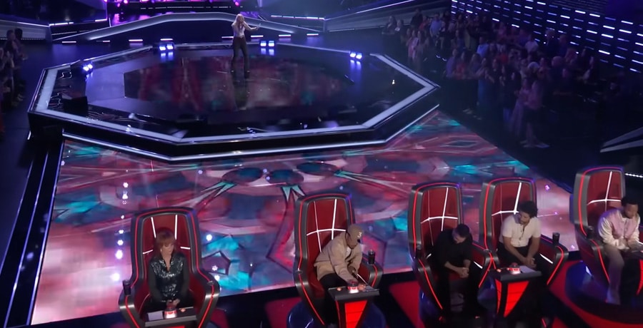 The Voice coaches chairs / YouTube