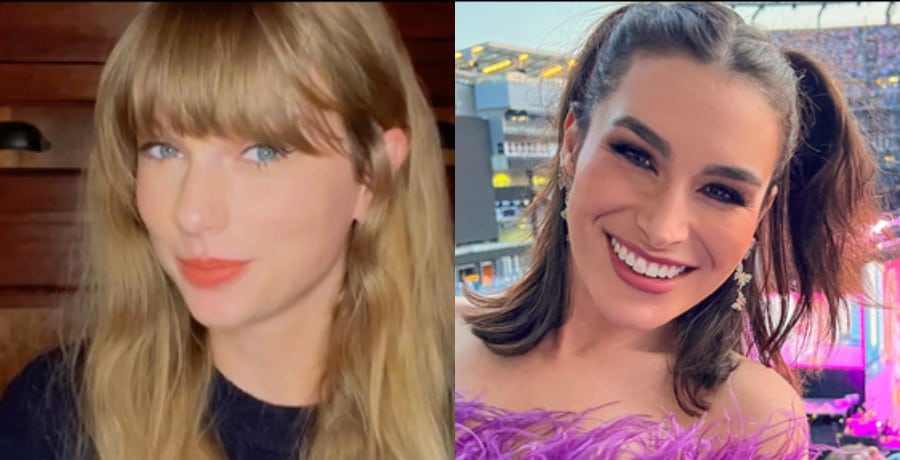 Taylor Swift and Ashley Iaconetti/Credit: Instagram