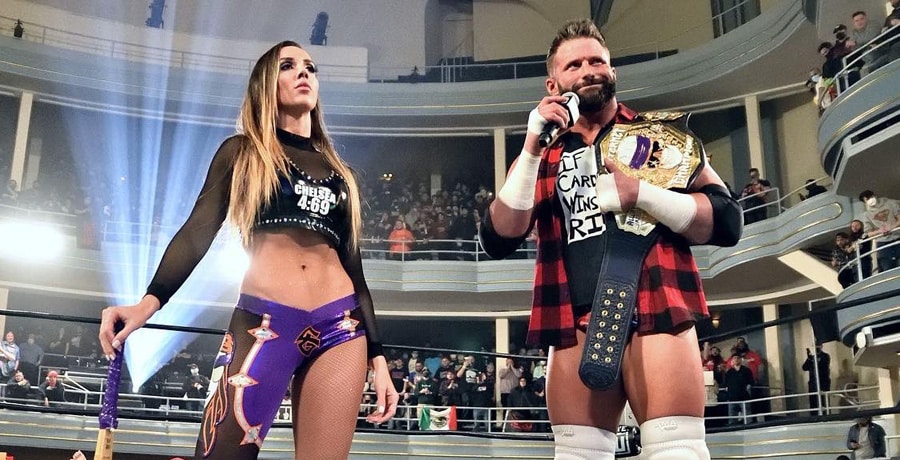 Chelsea Green and Zack Ryder in WWE / Twitter