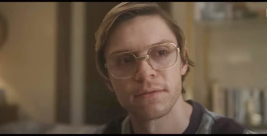 Evan Peters as Jeffrey Dahmer, Netflix, sourced from YouTube