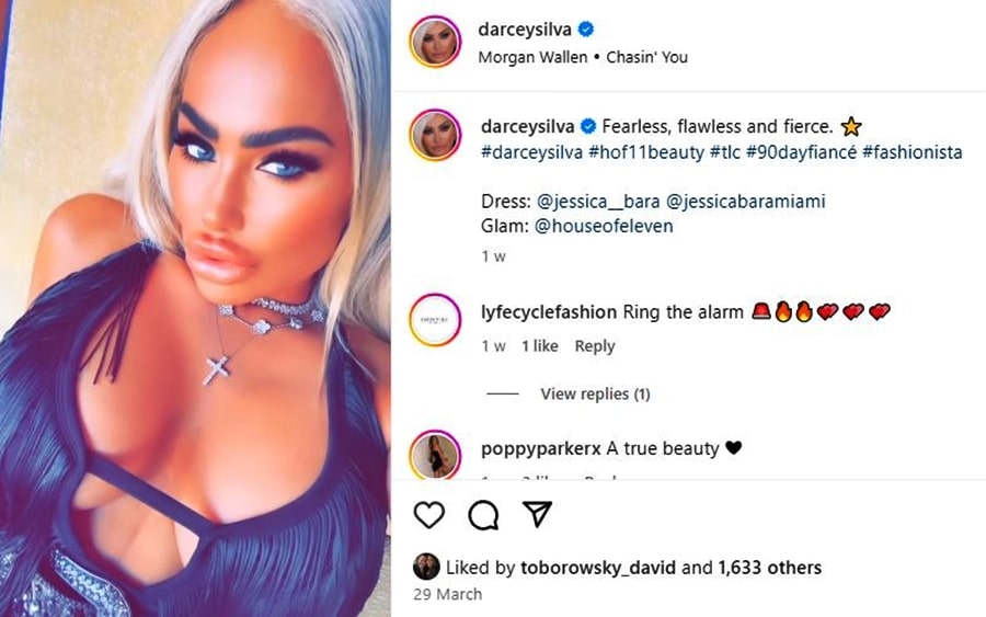 Darcey and Stacey Star Darcey Silva - Instagram